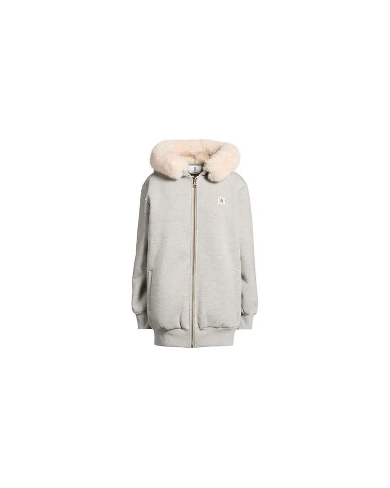Fracomina TOPS - Sweatshirtsauf YOOX.COM Hellgrau