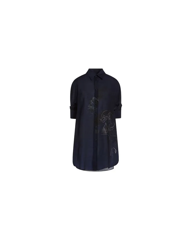 Yohji Yamamoto TOPS - Hemdenauf YOOX.COM Nachtblau