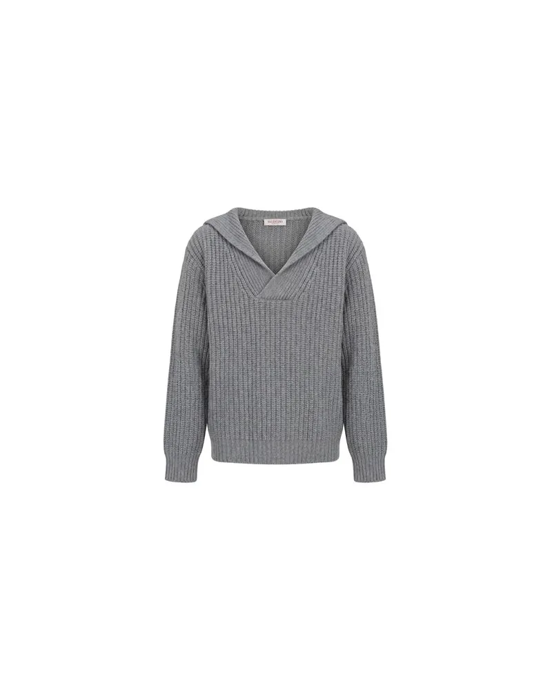 Valentino Garavani STRICKWAREN - Pulloverauf YOOX.COM Grau