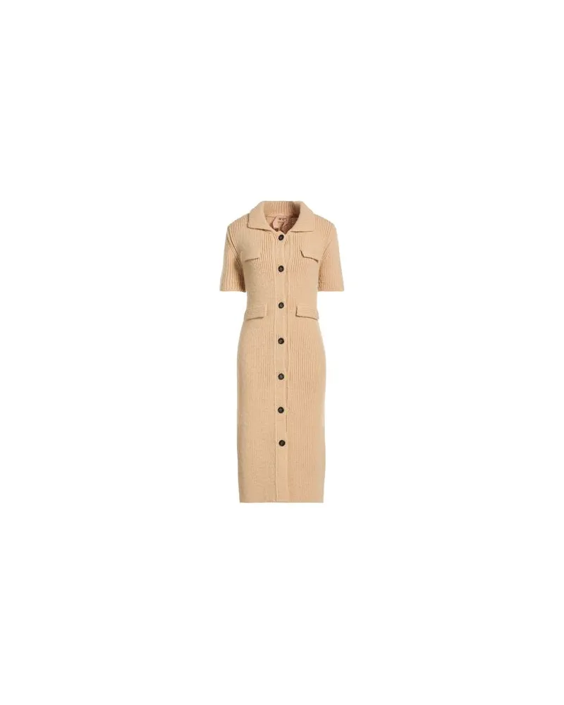N° 21 KLEIDER - Midi-Kleiderauf YOOX.COM Sand