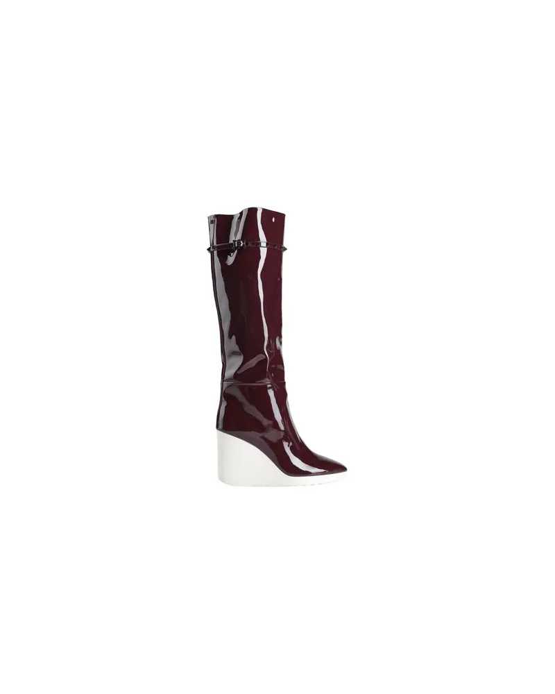 Valentino Garavani SCHUHE - Stiefelauf YOOX.COM Bordeaux