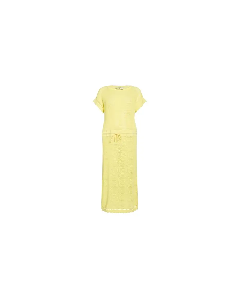 Twin-Set KLEIDER - Midi-Kleiderauf YOOX.COM Gelb