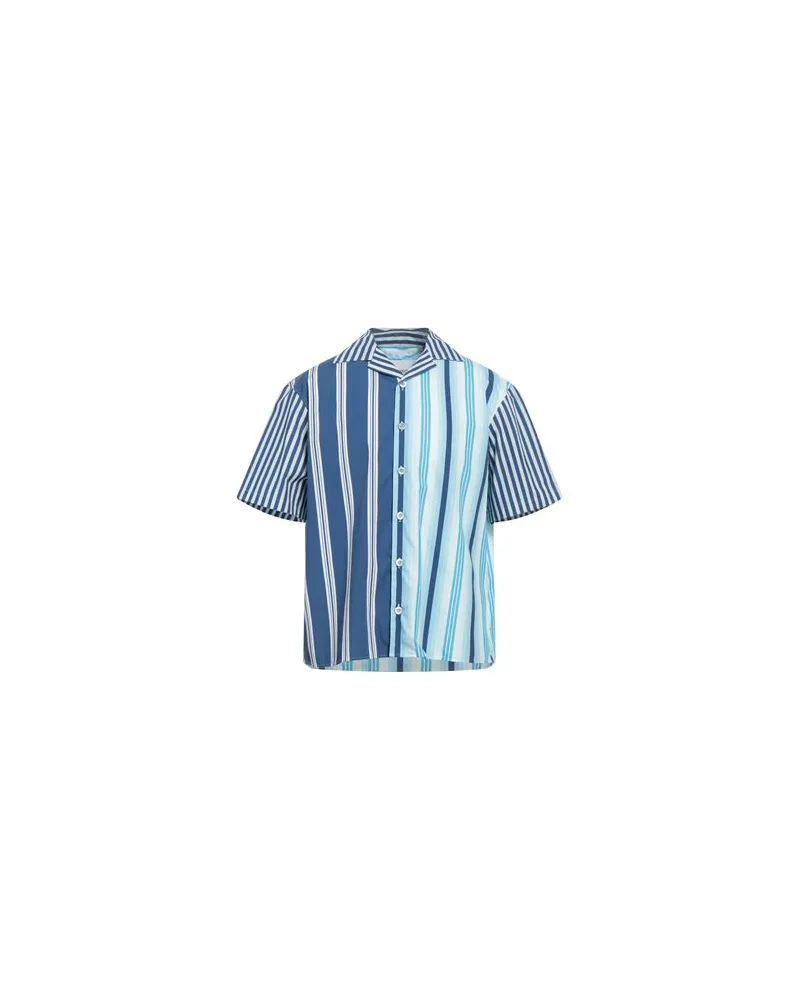 Neil Barrett TOPS - Hemdenauf YOOX.COM Blau