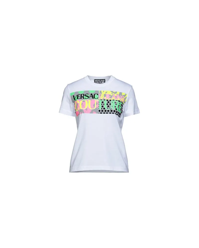 Versace Jeans TOPS - T-shirtsauf YOOX.COM Weiß