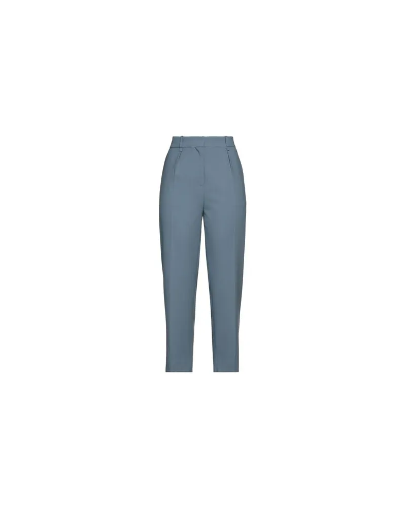 Maje HOSEN & RÖCKE - Hosenauf YOOX.COM Blaugrau