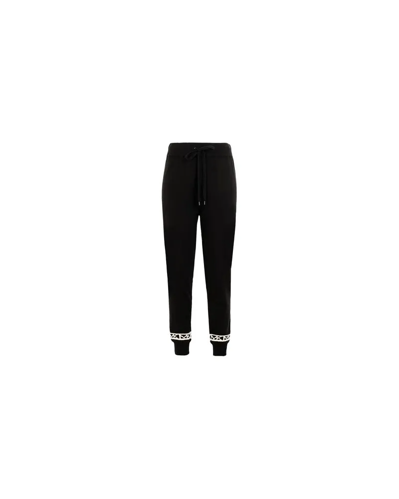 Michael Kors MK TRIM JOGGER - HOSEN & RÖCKE - Hosenauf YOOX.COM Schwarz