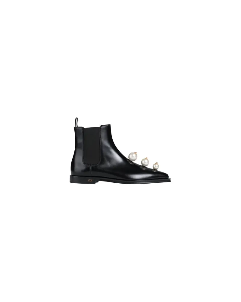 Dolce & Gabbana SCHUHE - Stiefelettenauf YOOX.COM Schwarz