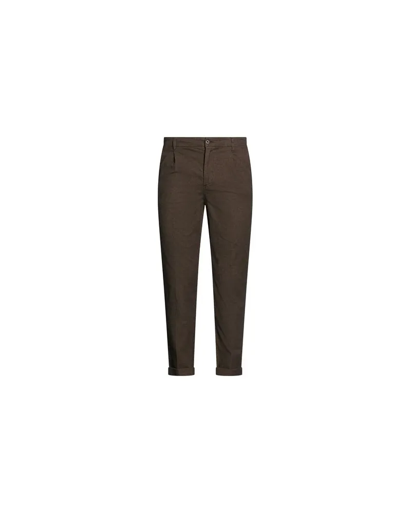 40Weft HOSEN & RÖCKE - Hosenauf YOOX.COM Dunkelbraun