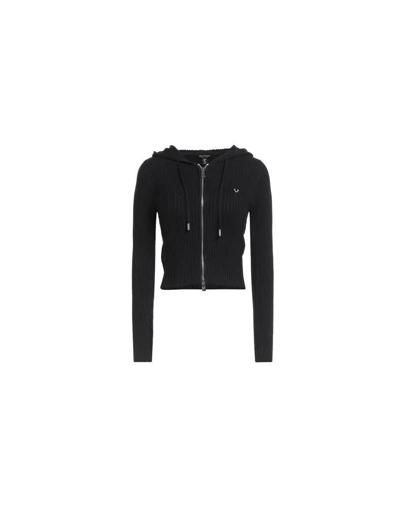 True Religion STRICKWAREN - Strickjackenauf YOOX.COM Schwarz