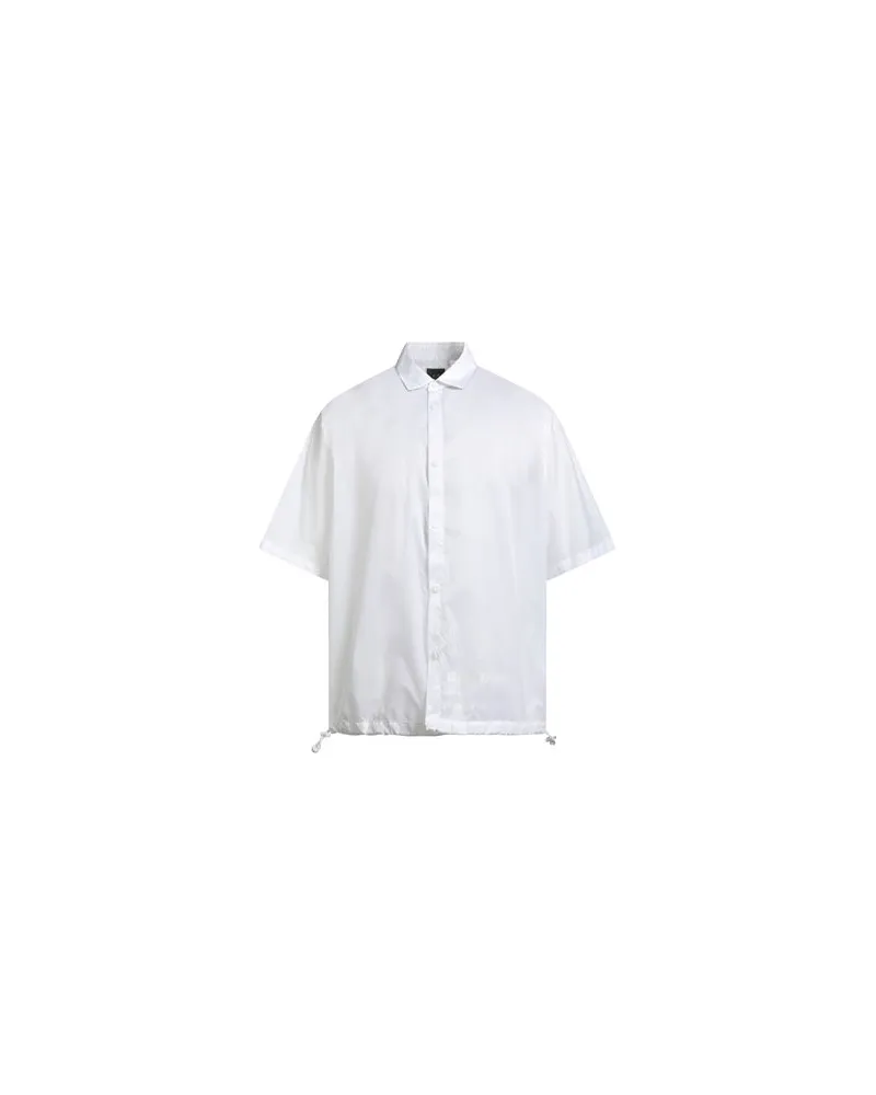 Armani Exchange TOPS - Hemdenauf YOOX.COM Weiß