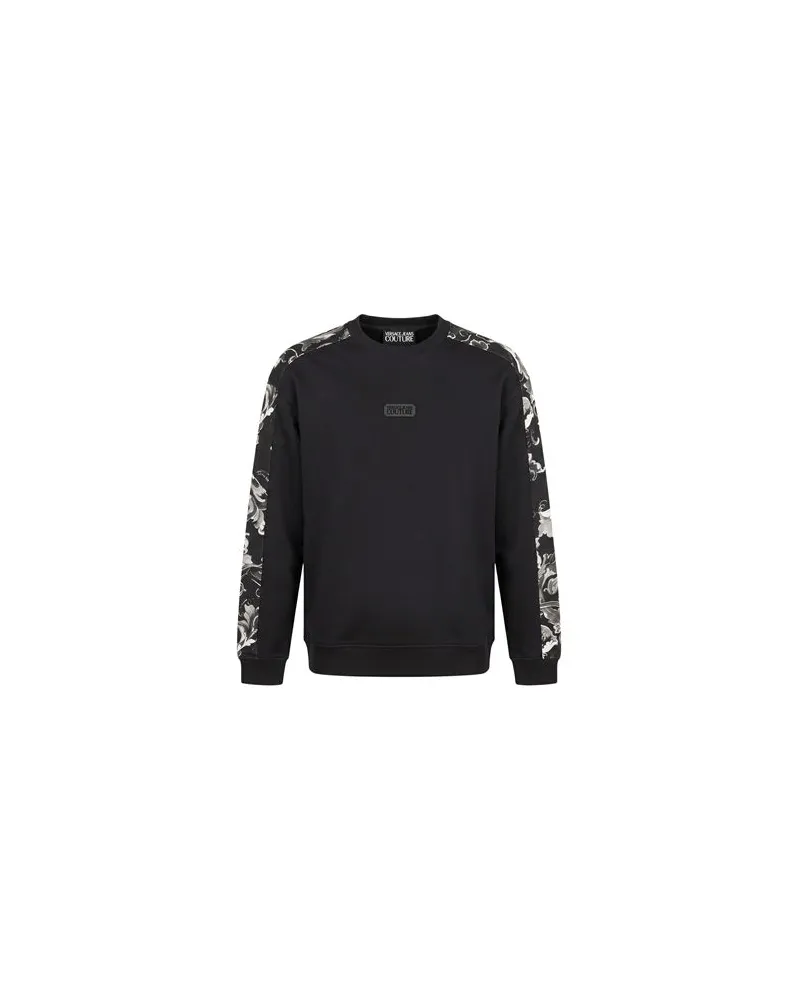 Versace Jeans TOPS - Sweatshirtsauf YOOX.COM Schwarz