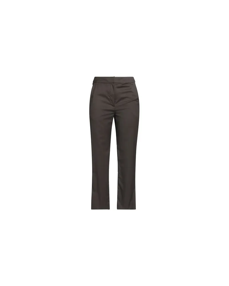 Loulou Studio HOSEN & RÖCKE - Hosenauf YOOX.COM Dunkelbraun