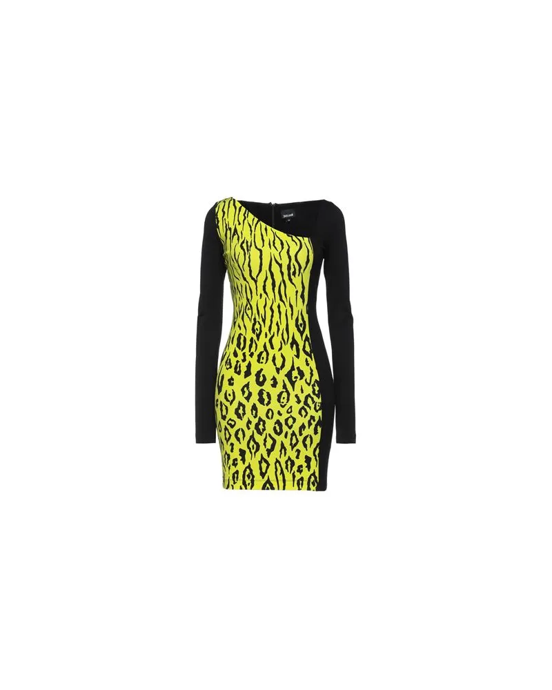 Just Cavalli KLEIDER - Mini-Kleiderauf YOOX.COM Gelb