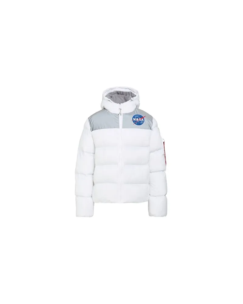 Alpha Industries JACKEN & MÄNTEL - Pufferjacken & Daunenjackenauf YOOX.COM Weiß