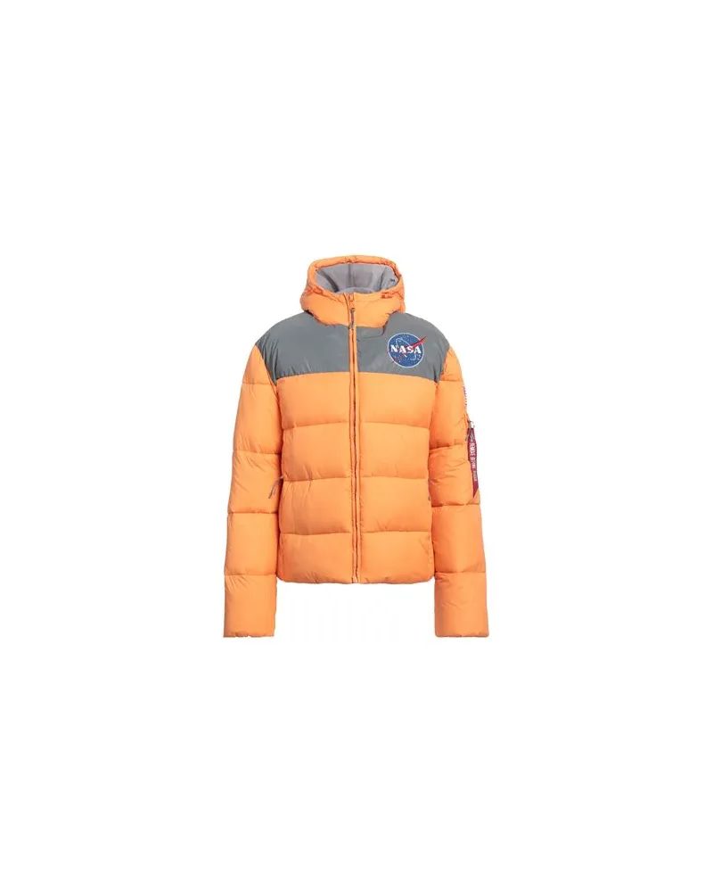 Alpha Industries JACKEN & MÄNTEL - Pufferjacken & Daunenjackenauf YOOX.COM Mandarine