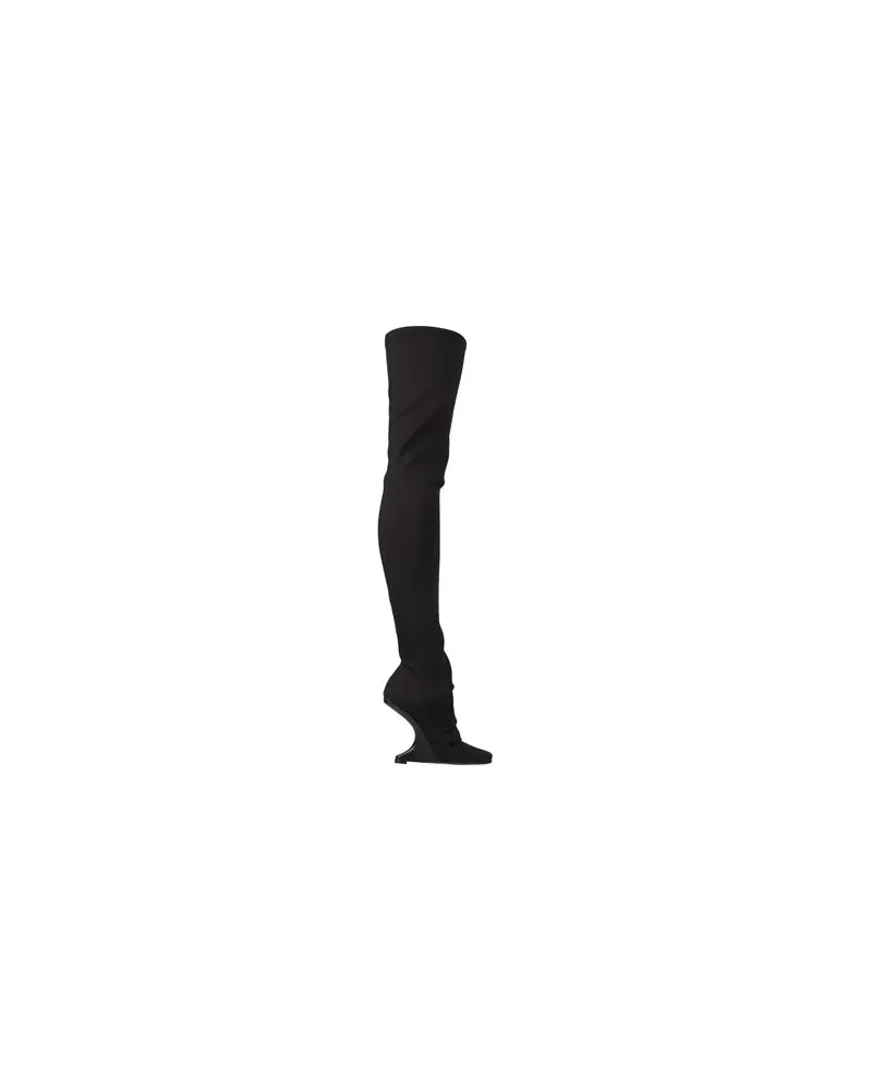Rick Owens SCHUHE - Stiefelauf YOOX.COM Schwarz