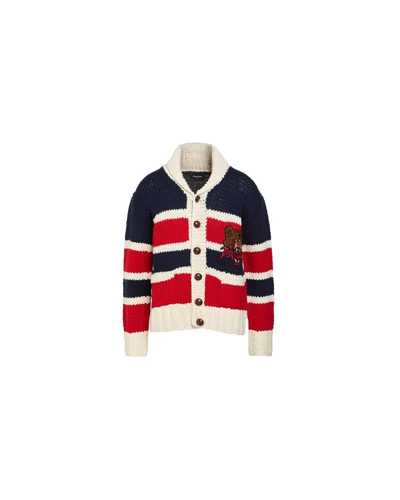 Dsquared2 STRICKWAREN - Strickjackenauf YOOX.COM Weiß