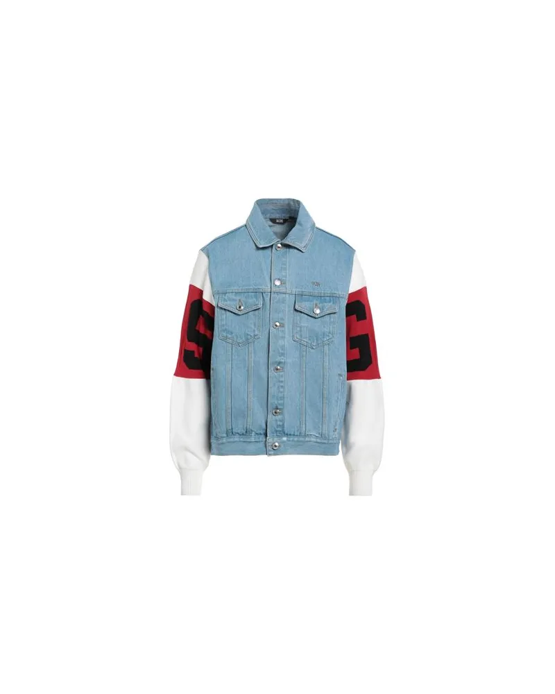 GCDS JACKEN & MÄNTEL - Jeansjacken/Mäntelauf YOOX.COM Blau
