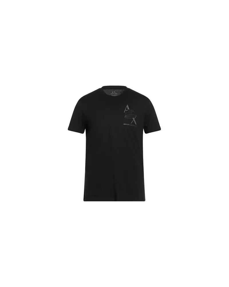 Armani Exchange TOPS - T-shirtsauf YOOX.COM Schwarz