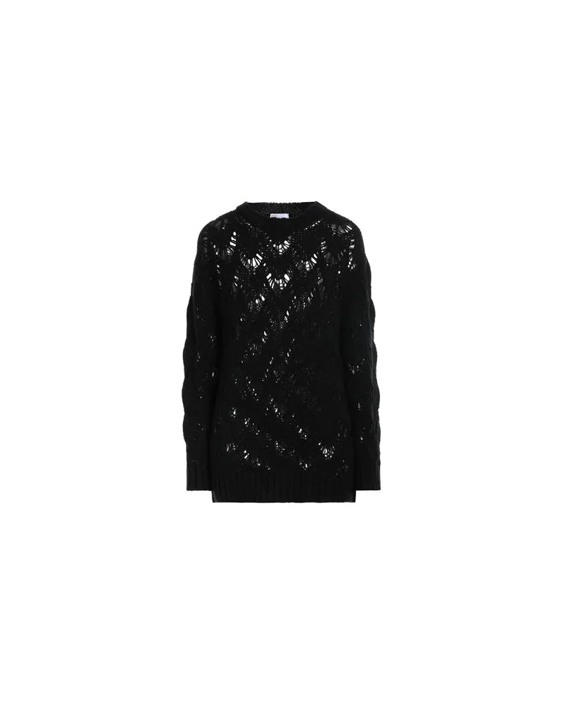 RED Valentino STRICKWAREN - Pulloverauf YOOX.COM Schwarz