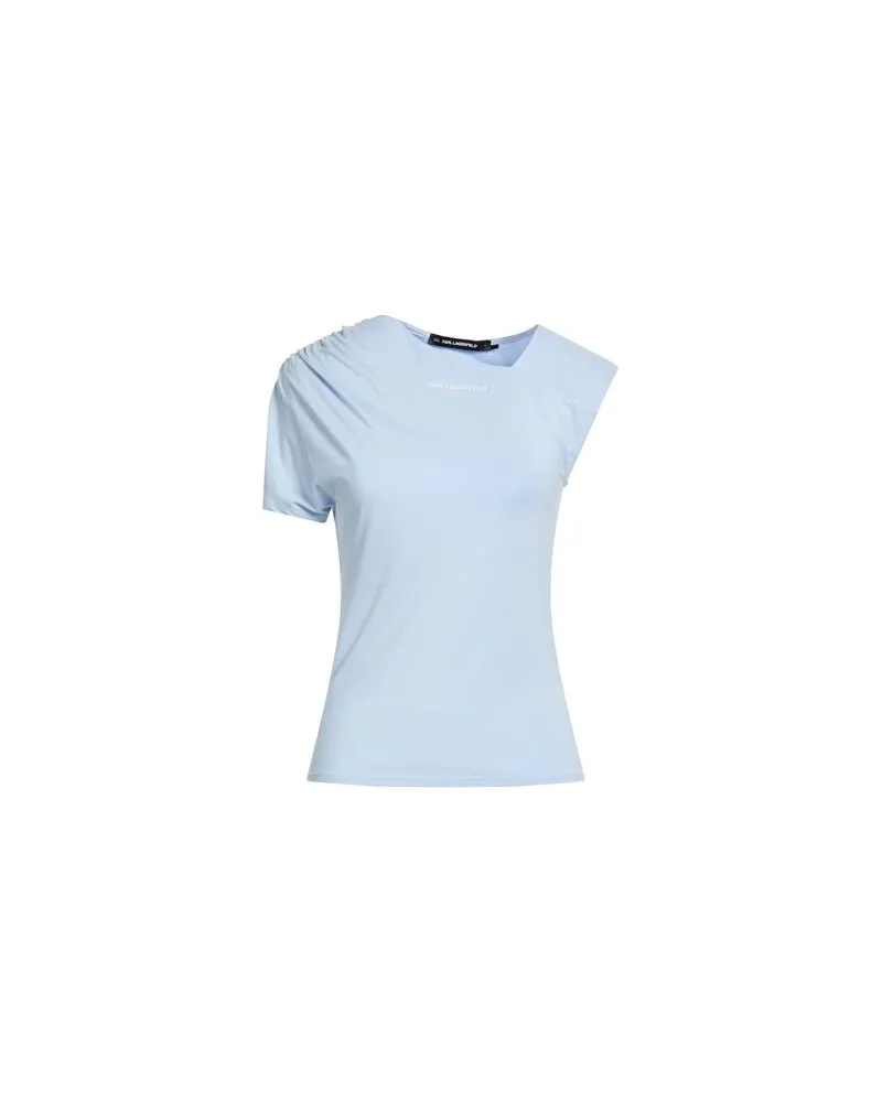 Karl Lagerfeld KARL CARES - TOPS - Topsauf YOOX.COM Himmelblau