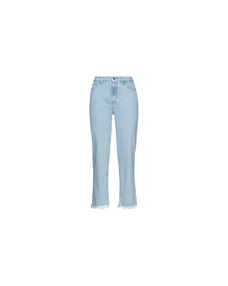 Guess HOSEN & RÖCKE - Jeanshosenauf YOOX.COM Blau
