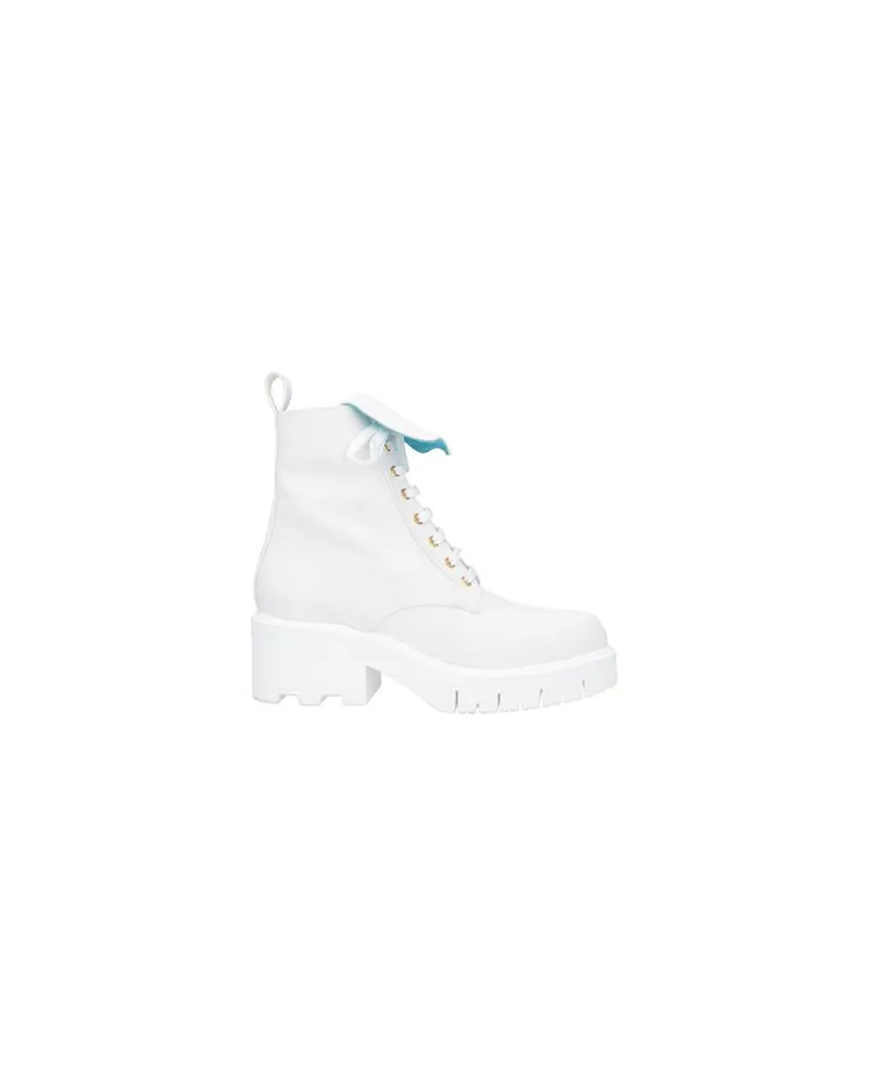 Chiara Ferragni SCHUHE - Stiefelettenauf YOOX.COM Weiß