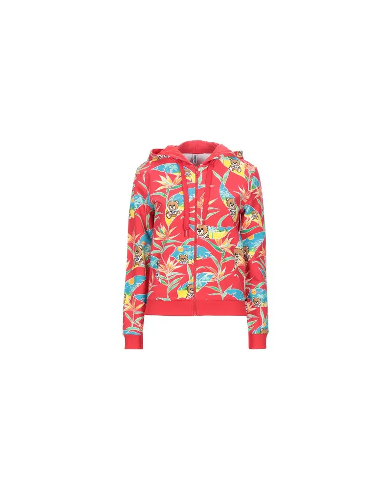 Moschino TOPS - Sweatshirtsauf YOOX.COM Rot