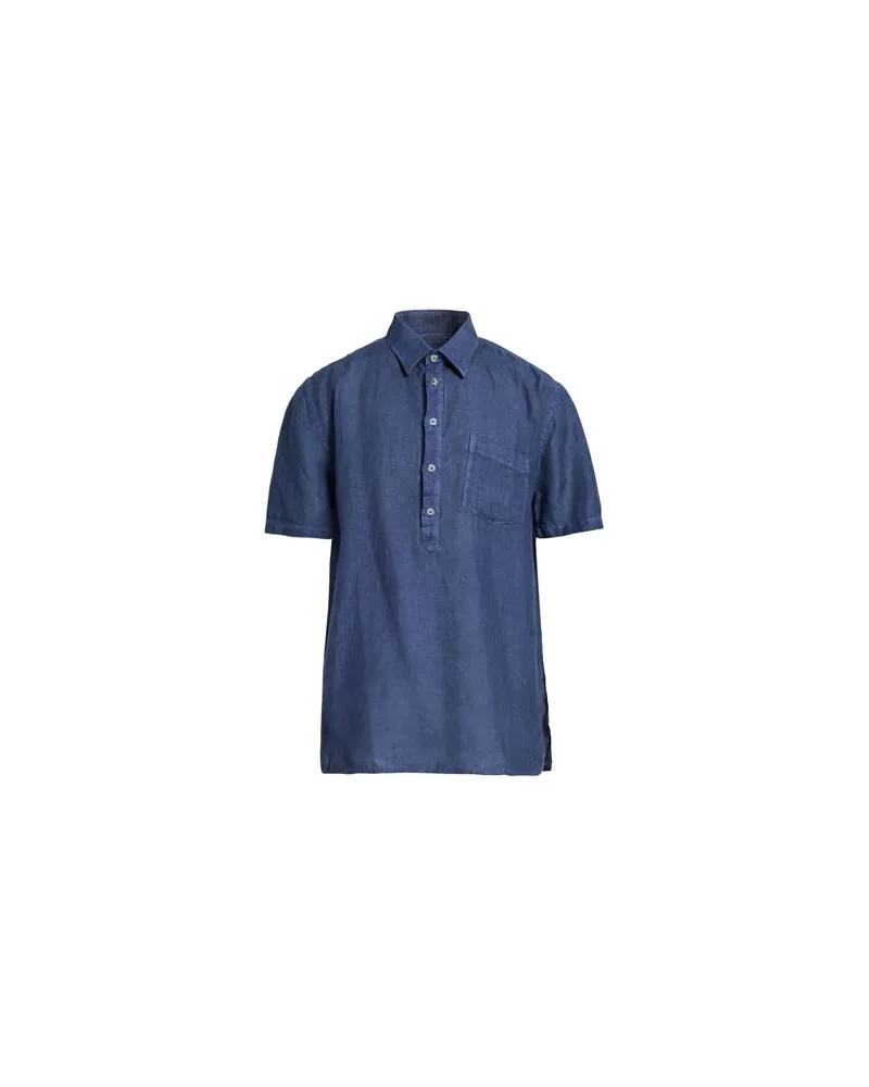 120% Lino TOPS - Hemdenauf YOOX.COM Marineblau