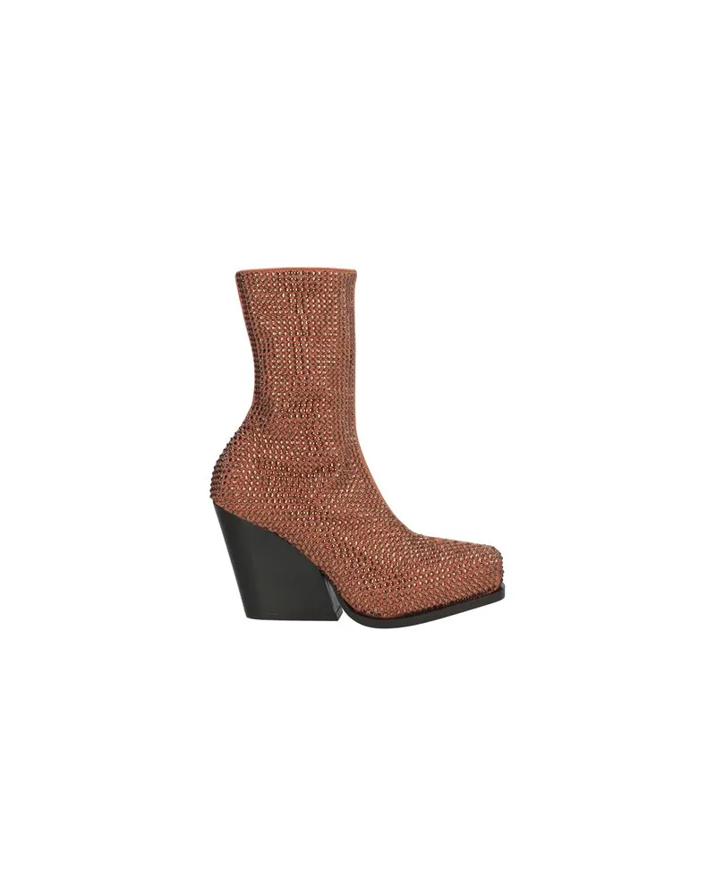 Stella McCartney SCHUHE - Stiefelettenauf YOOX.COM Rostrot