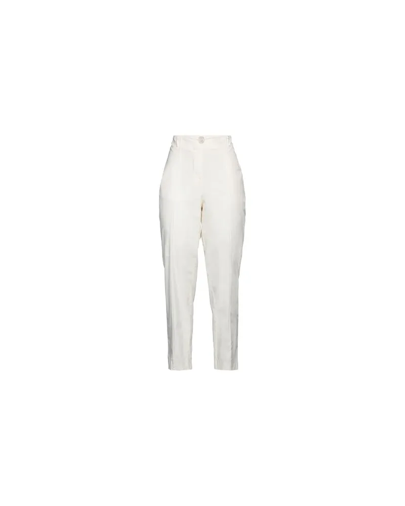 Alessia Santi HOSEN & RÖCKE - Hosenauf YOOX.COM Cremeweiß