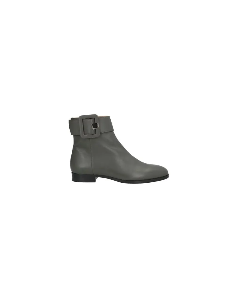 Sergio Rossi SCHUHE - Stiefelettenauf YOOX.COM Grau