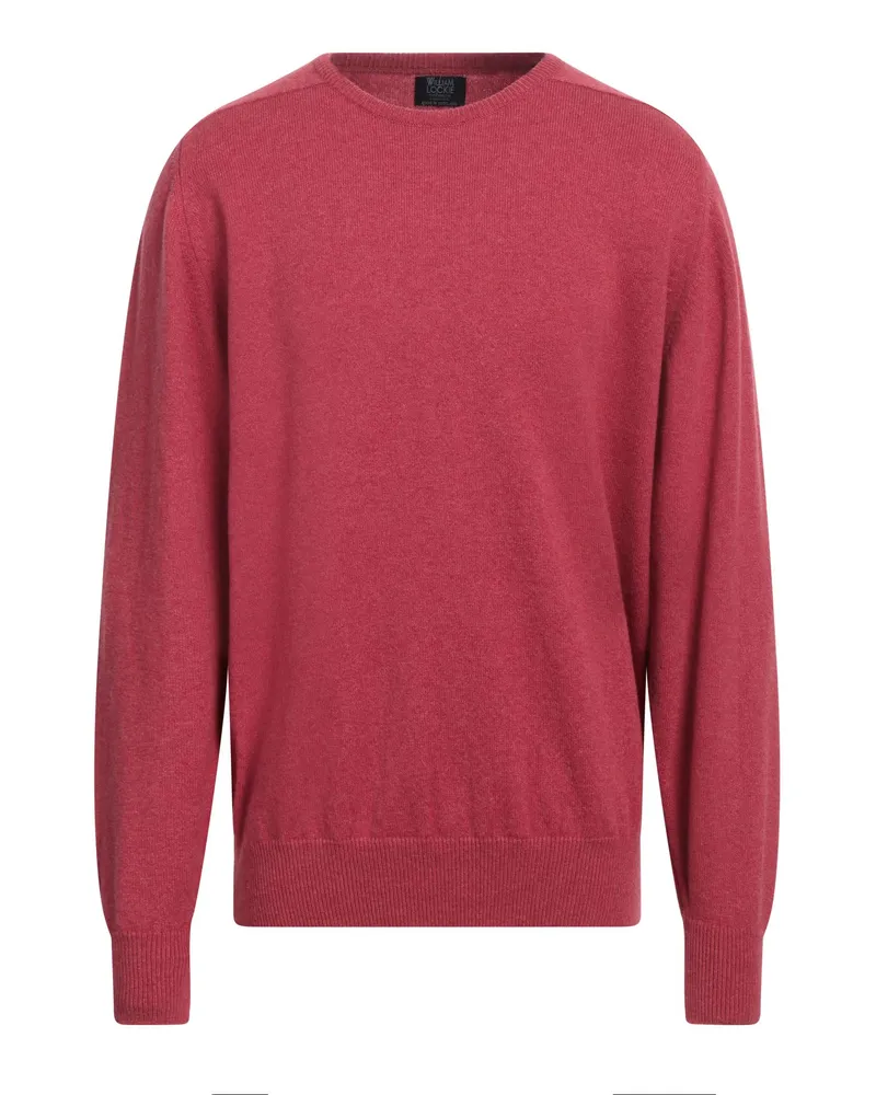 William Lockie Pullover Ziegelrot