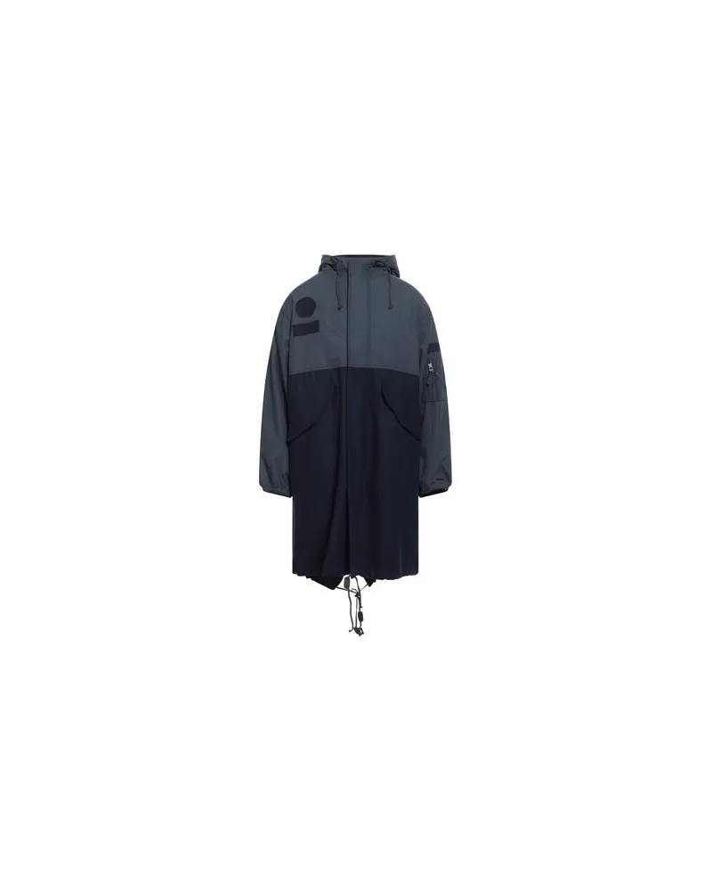 Universal Works JACKEN & MÄNTEL - Mäntelauf YOOX.COM Marineblau