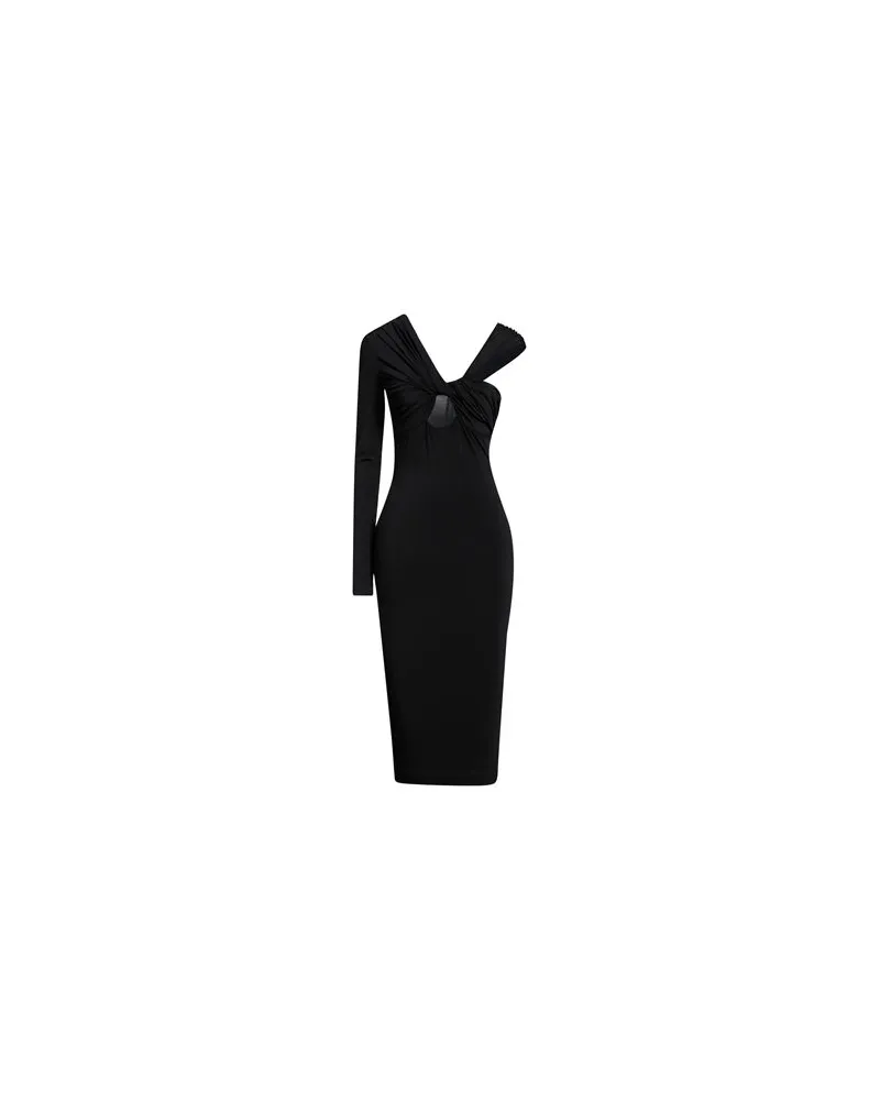 Nensi Dojaka KLEIDER - Midi-Kleiderauf YOOX.COM Schwarz