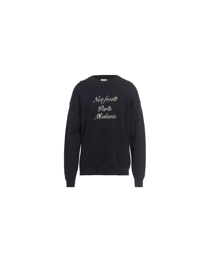 Drôle de Monsieur STRICKWAREN - Pulloverauf YOOX.COM Marineblau