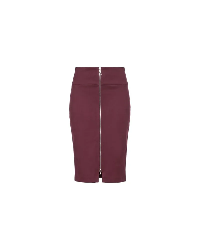 Patrizia Pepe HOSEN & RÖCKE - Midi-Röckeauf YOOX.COM Pflaume