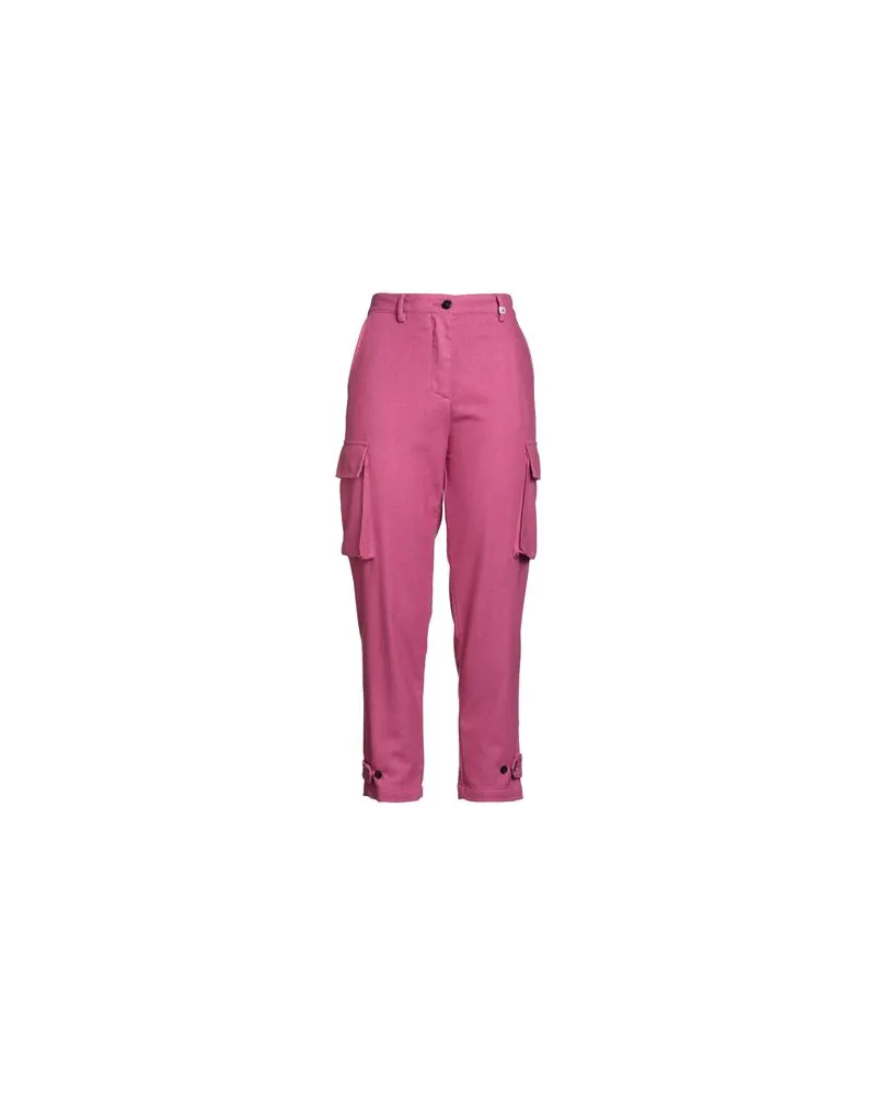 MYTHS HOSEN & RÖCKE - Hosenauf YOOX.COM Magenta