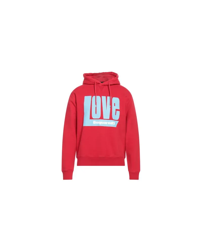 Dsquared2 TOPS - Sweatshirtsauf YOOX.COM Rot