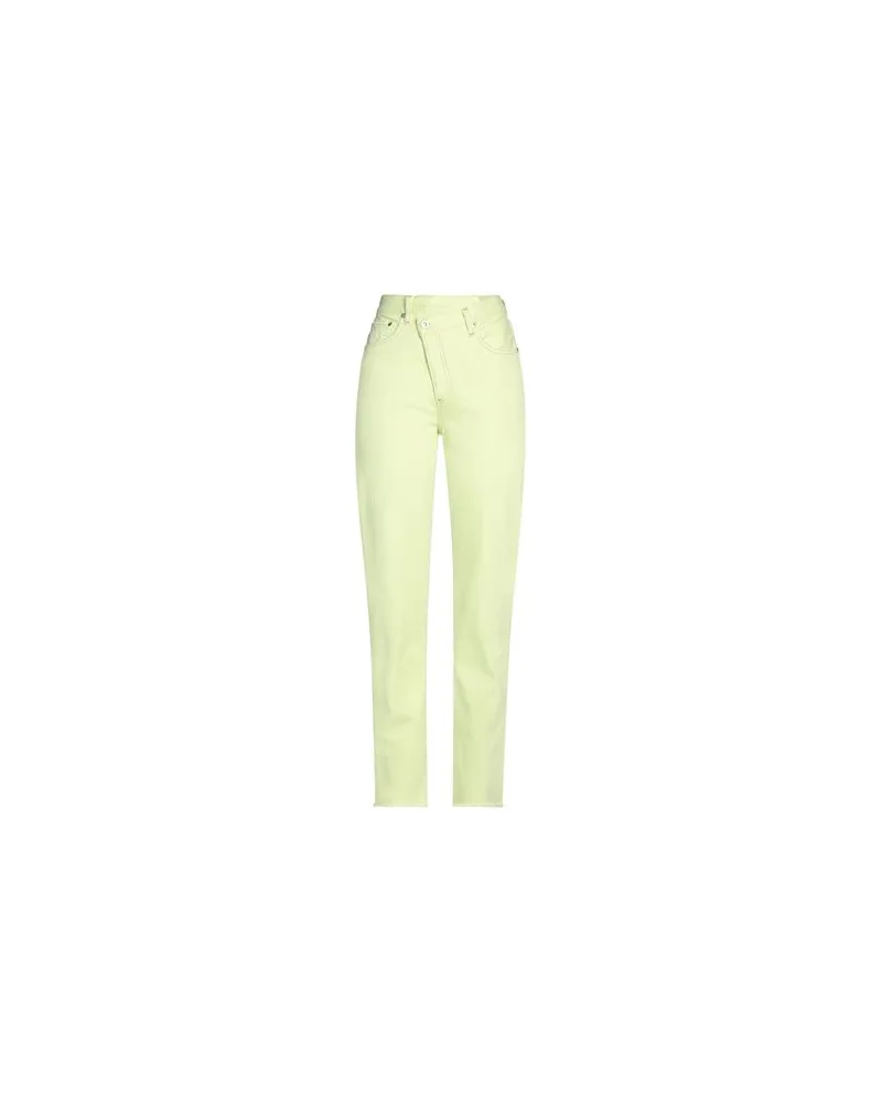 AGOLDE HOSEN & RÖCKE - Jeanshosenauf YOOX.COM Limettengrün
