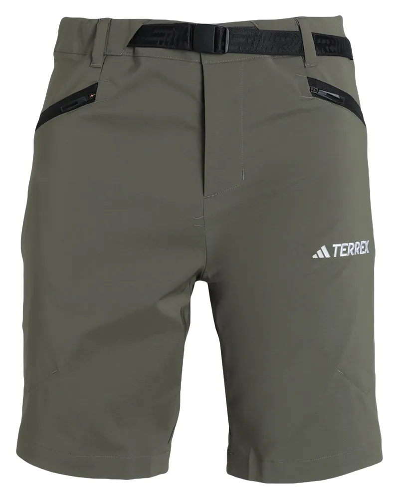 adidas TERREX XPERIOR MID SHORTS Shorts Militärgrün