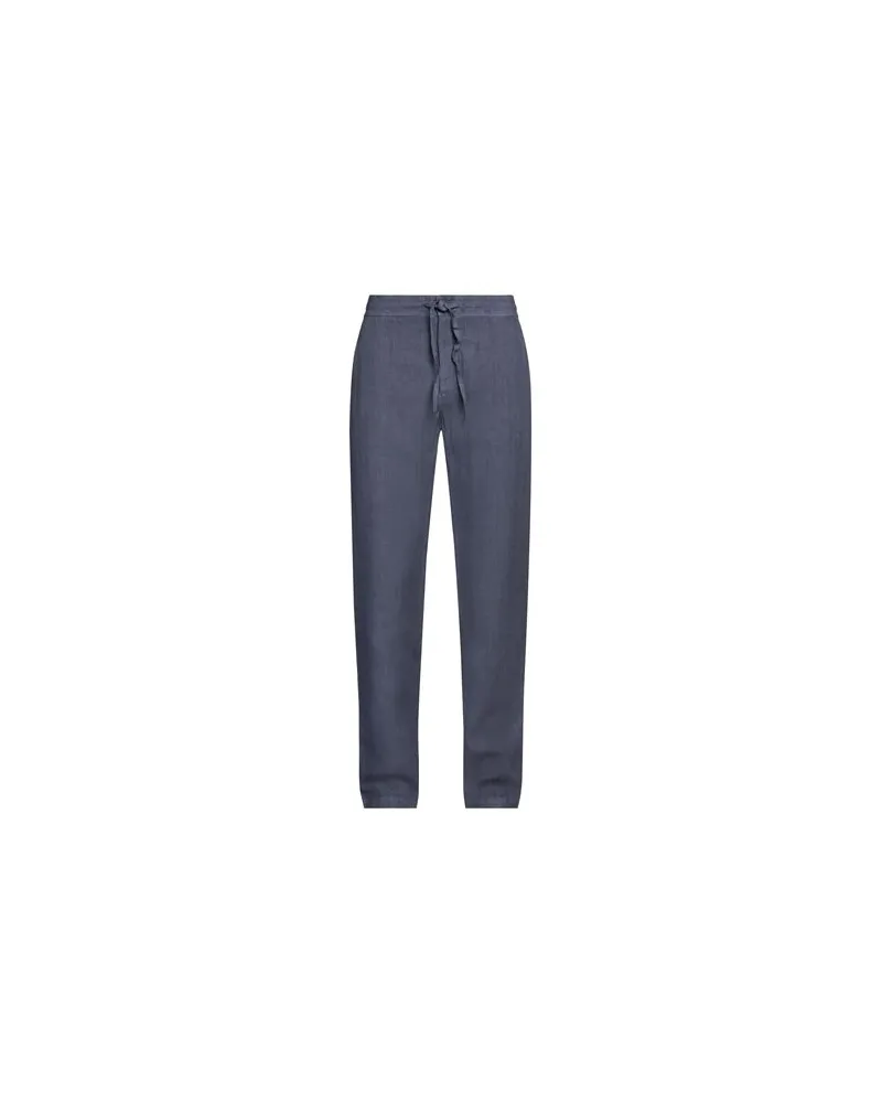 120% Lino HOSEN & RÖCKE - Hosenauf YOOX.COM Marineblau
