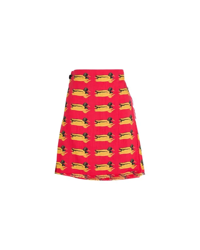 Burberry HOSEN & RÖCKE - Miniröckeauf YOOX.COM Rot