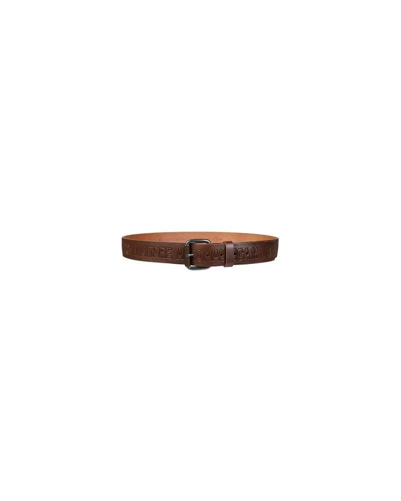 Aeronautica Militare Kleinlederwaren - Gürtelauf YOOX.COM Braun