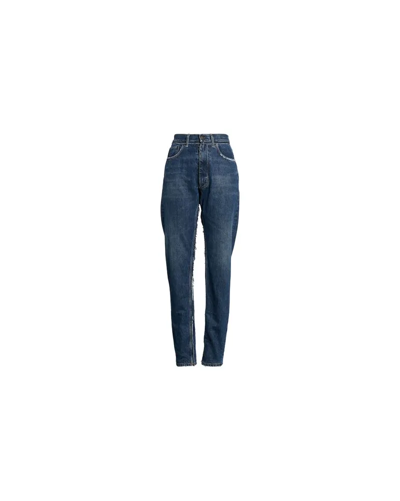 Maison Margiela HOSEN & RÖCKE - Jeanshosenauf YOOX.COM Blau