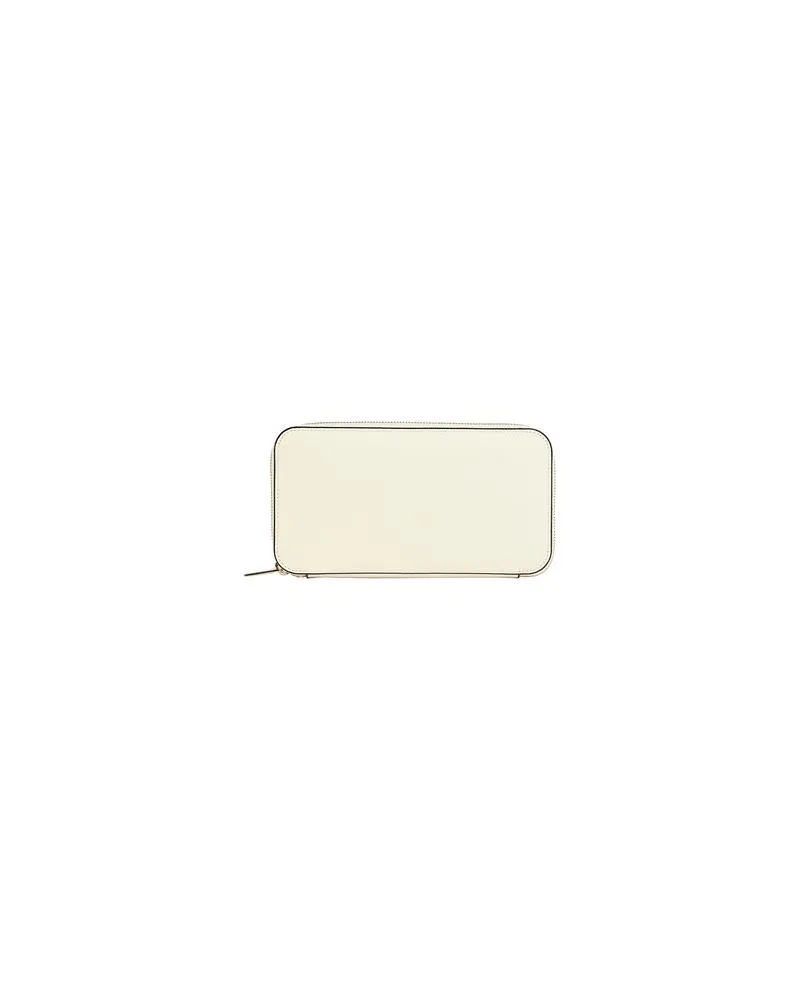 Valextra Kleinlederwaren - Brieftaschenauf YOOX.COM Elfenbein