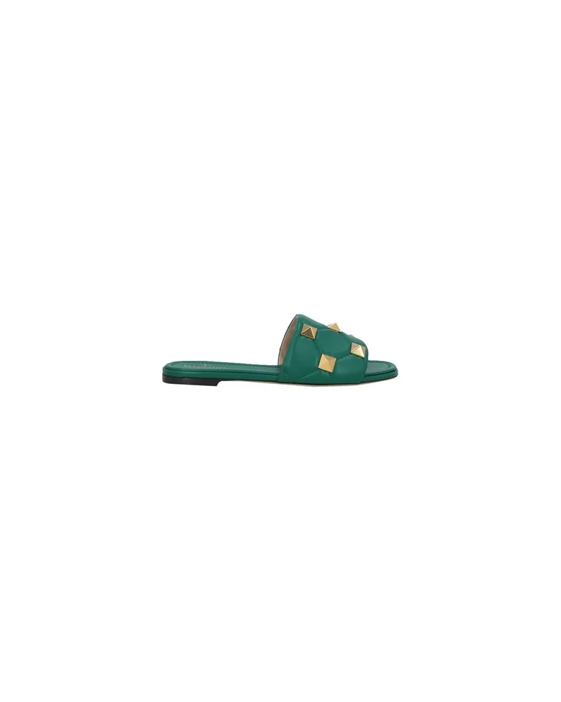 Valentino Garavani SCHUHE - Sandalenauf YOOX.COM Smaragdgrün