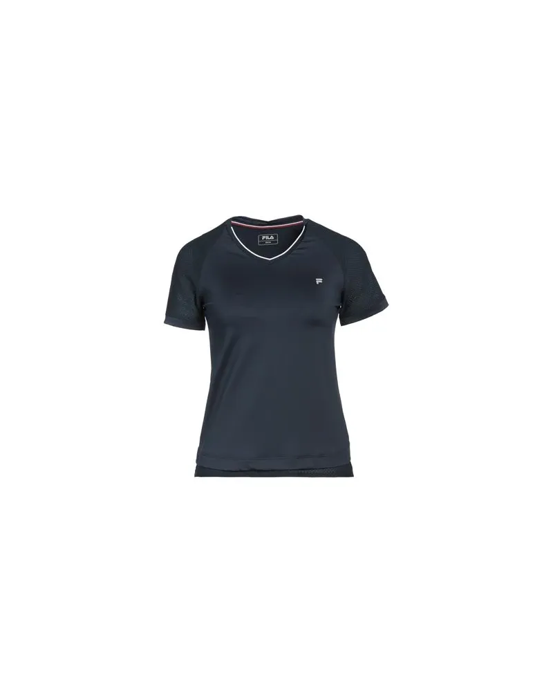 Fila TOPS - T-shirtsauf YOOX.COM Nachtblau
