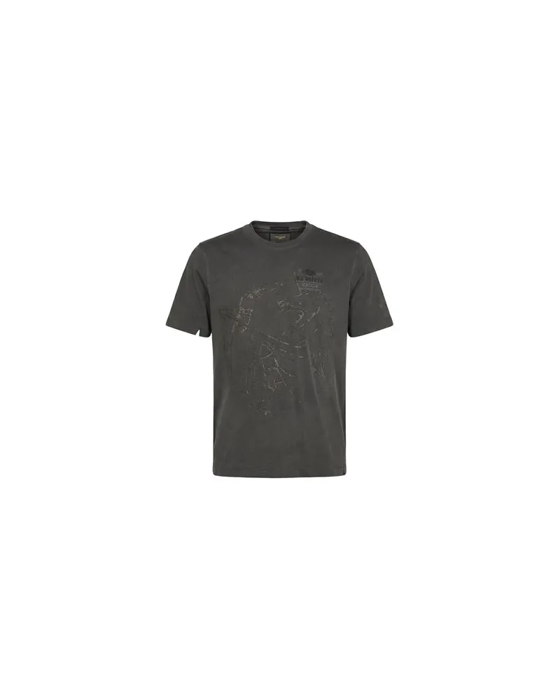 Aeronautica Militare TOPS - T-shirtsauf YOOX.COM Braungrau