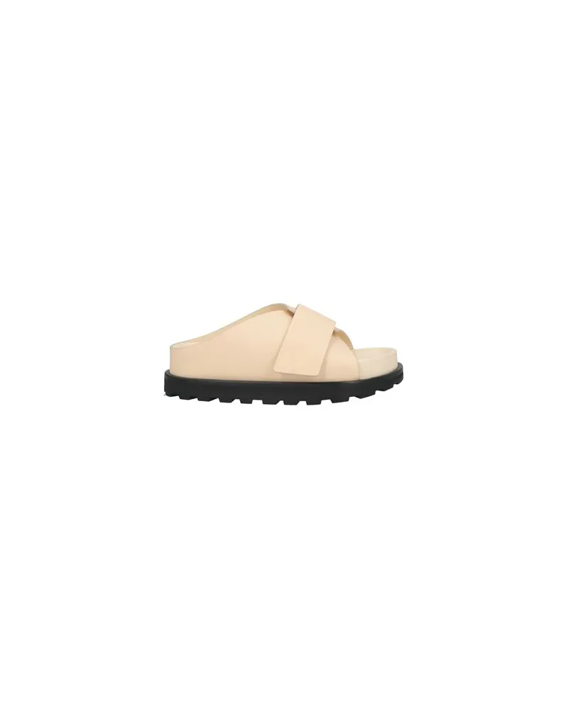 Jil Sander SCHUHE - Sandalenauf YOOX.COM Beige
